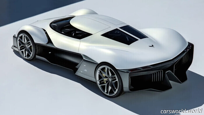 El Concepto Corvette De GM Empuja Al C9 A Un Territorio Radicalmente Nuevo Sin Un V8 | Carscoops